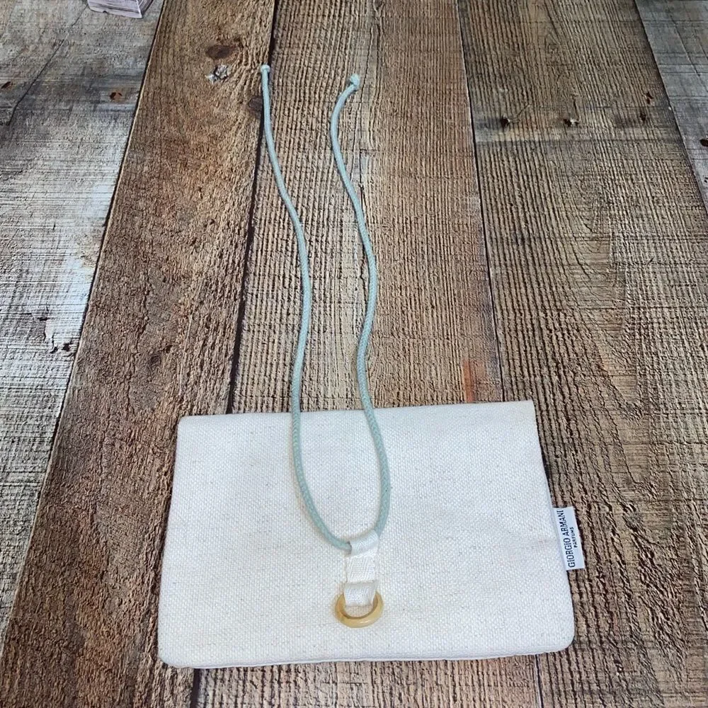 giorgio armani parfum pouch holder travel vintage